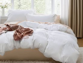  Sức mạnh thầm lặng của bộ chăn ga gối trắng