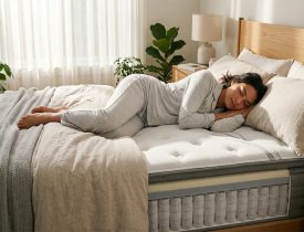 Cách lựa chọn nệm cho người nằm ngủ nghiêng