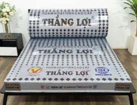 Nệm cao su foam hoạt tính cao cấp Thắng Lợi bảo hành 15 năm chính hãng