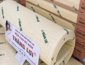 Nệm cao su non Thắng Lợi có bị lún, xẹp không?