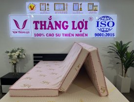 Nệm cao su Super win foam Thắng Lợi gấp 3
