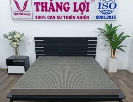 Review Nệm 100% Cao Su Thiên Nhiên Thắng Lợi Bo Bo - Than Hoạt Tính