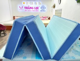 Nệm điều hòa Vitamin cool grey Thắng Lợi gấp 3 