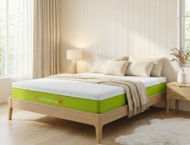 Nệm Cao Su Thiên Nhiên Điều Hoà Hybrid Matcha Cool Cho Người Đổ Mồ Hôi Đêm
