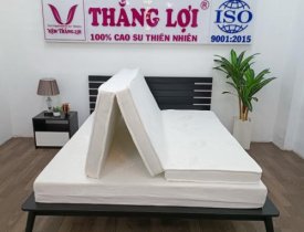 Nệm cao su wonder foam gấp 3, có tốt cho người lớn tuổi?