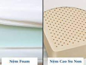 So sánh nệm foam và nệm cao su non. Nên chọn loại nệm nào?