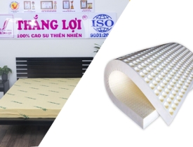 Sự khác biệt giữa nệm cao su non và nệm cao su thiên nhiên của Thắng Lợi