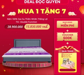Chương trình khuyến mãi nệm Thắng Lợi mới nhất 2025