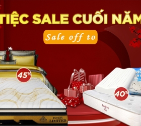 Top 10 chương trình khuyến mãi nệm hấp dẫn nhất cuối năm 2024