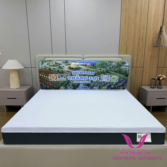 Nệm Dalat Foam Thắng Lợi Dòng Mới Ra Công Nghệ Mới Áo Nệm Mát Lạnh