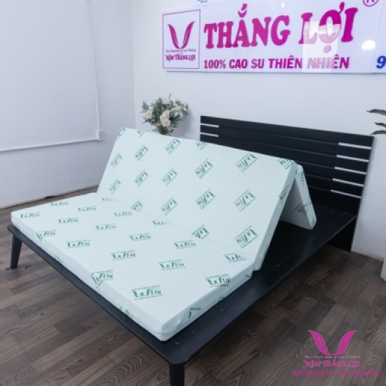 Nệm Cao Su Thiên Nhiên Super Win Gấp 3 Thắng Lợi