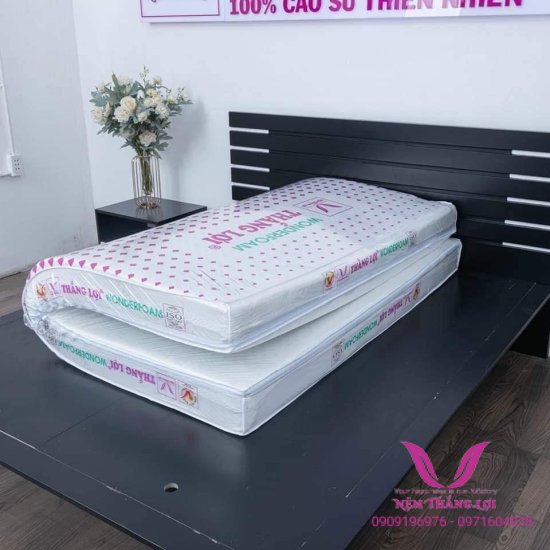 Nệm Cao Su Wonder Foam Thắng Lợi-Nệm Chính Hãng- Bảo Hành 15 Năm