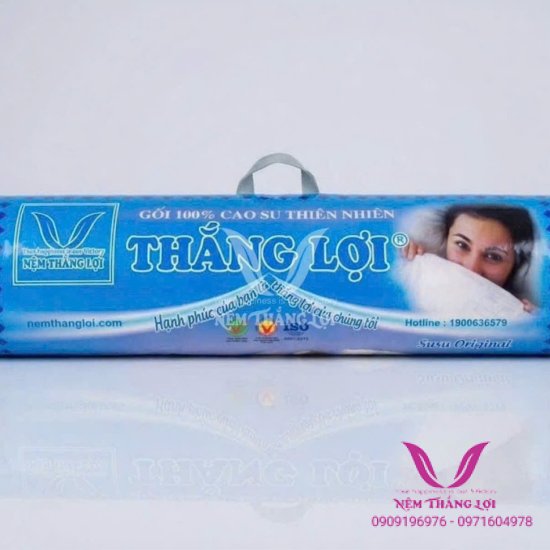 Gối Nằm 100% Cao Su Thiên Nhiên Thắng Lợi SuSu Original